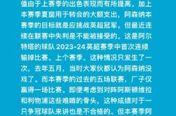 阿森纳后防连续失误！急需调整战术的简单介绍